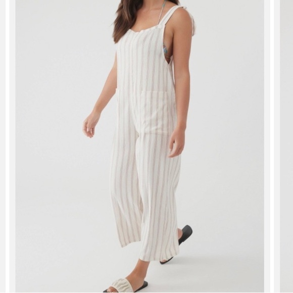 Johnny Was Pants - NWT Johnny Was linen jumpsuit